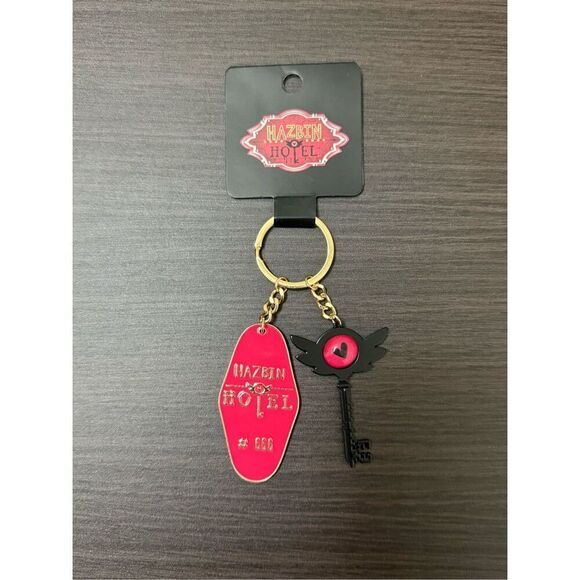 Hazbin Hotel KeeKee Tag Keychain - Picture 1 of 2